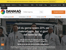 Tablet Screenshot of danmag.com